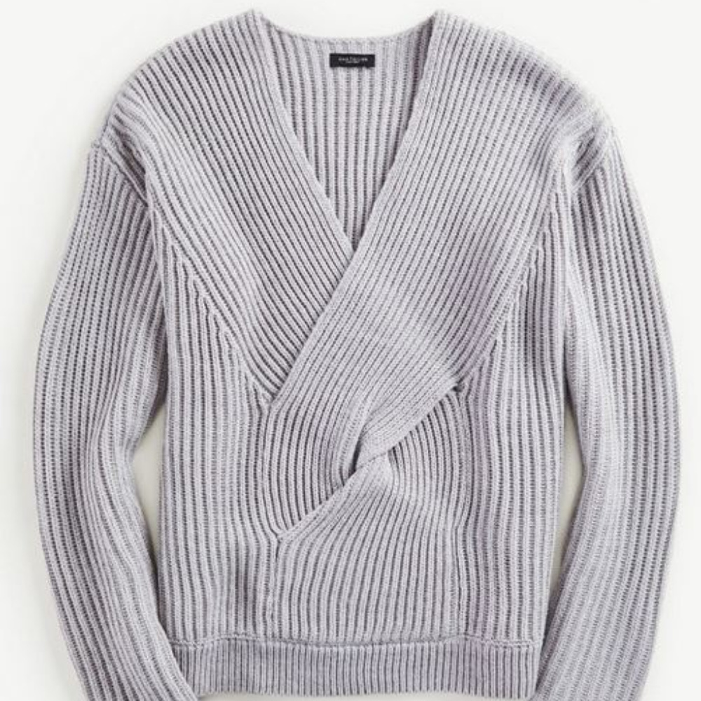 Ann Taylor Factory Grey Sweater Size M